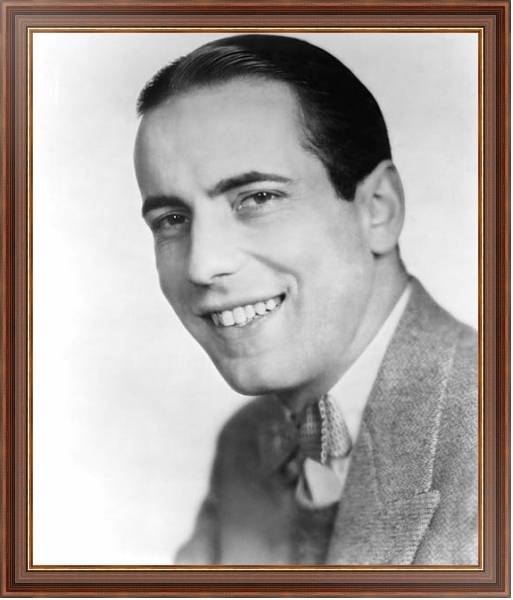 Постер Bogart, Humphrey 2 с типом исполнения На холсте в раме в багетной раме 35-M719P-83