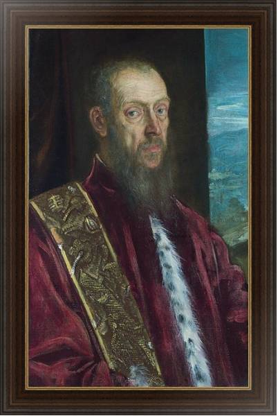 Постер Портрет Виченцо Морозини с типом исполнения На холсте в раме в багетной раме 1.023.151