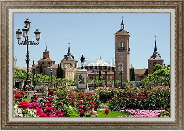 Постер Испания. Город Алькала́-де-Эна́рес с типом исполнения На холсте в раме в багетной раме 595.M52.330