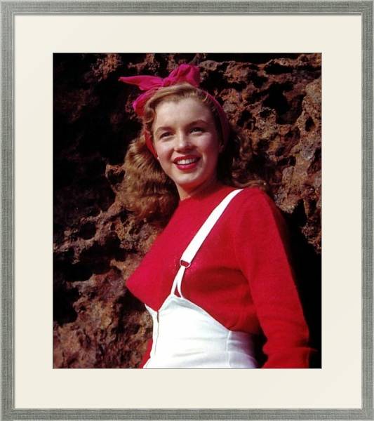 Постер Monroe, Marilyn 107 с типом исполнения Под стеклом в багетной раме 1727.2510