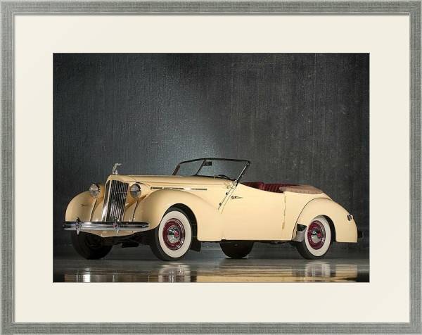 Постер Packard Twelve Victoria Convertible '1939 с типом исполнения Под стеклом в багетной раме 1727.2510