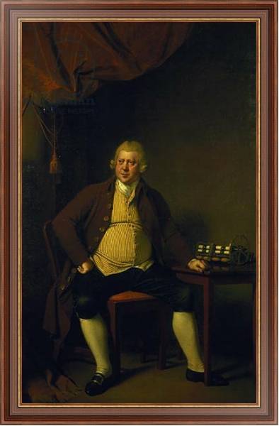 Постер Sir Richard Arkwright, 1789-90 с типом исполнения На холсте в раме в багетной раме 35-M719P-83