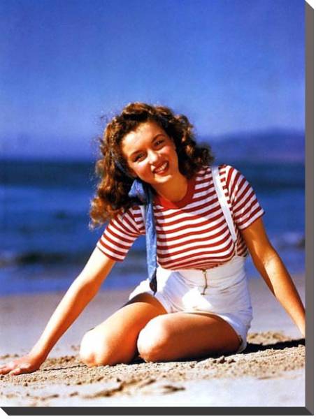 Постер Monroe, Marilyn 79 с типом исполнения На холсте без рамы