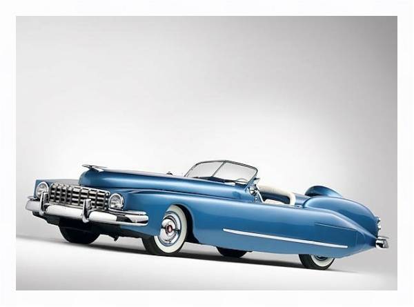 Постер Mercury Bob Hope Special Concept Car '1950 с типом исполнения На холсте в раме в багетной раме 221-03