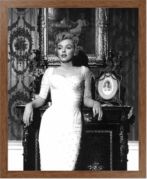 Постер Monroe, Marilyn (Prince And The Showgirl, The) с типом исполнения На холсте в раме в багетной раме 1727.4310