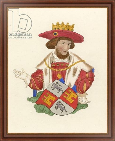 Постер King John of Portugal с типом исполнения На холсте в раме в багетной раме 35-M719P-83