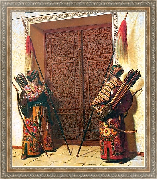 Постер Двери Тамерлана с типом исполнения На холсте в раме в багетной раме 484.M48.310