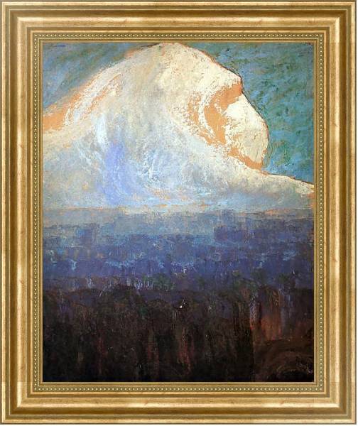 Постер Гора с типом исполнения На холсте в раме в багетной раме NA033.1.051