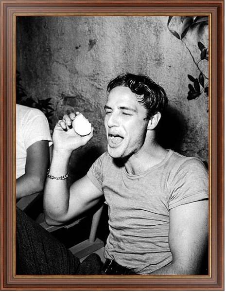 Постер Brando, Marlon (A Streetcar Named Desire) 5 с типом исполнения На холсте в раме в багетной раме 35-M719P-83