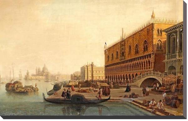 Постер Венеция 2 с типом исполнения На холсте без рамы