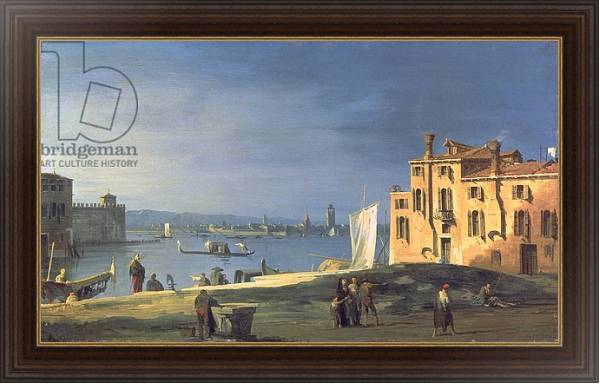 Постер View of Venice 3 с типом исполнения На холсте в раме в багетной раме 1.023.151