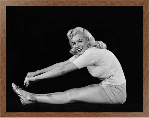 Постер Monroe, Marilyn 76 с типом исполнения На холсте в раме в багетной раме 1727.4310