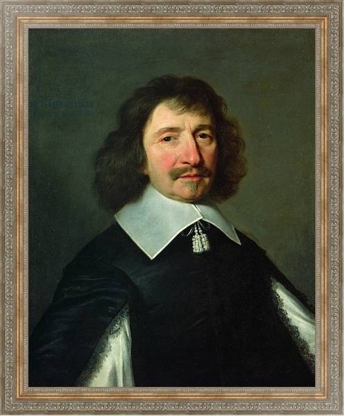 Постер Portrait of Vincent Voiture c.1643-44 с типом исполнения На холсте в раме в багетной раме 484.M48.310