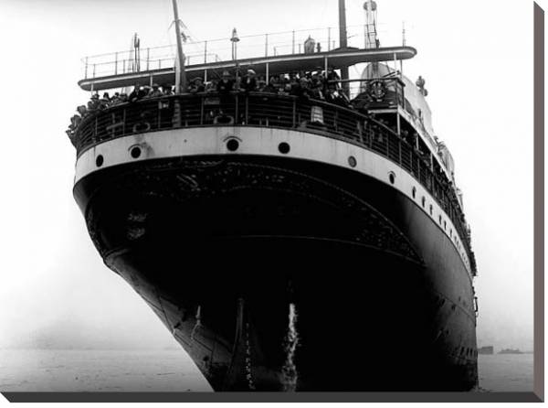 Постер Титаник с типом исполнения На холсте без рамы