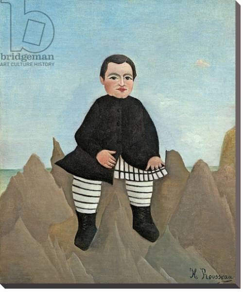 Постер Boy on the Rocks, 1895-97 с типом исполнения На холсте без рамы