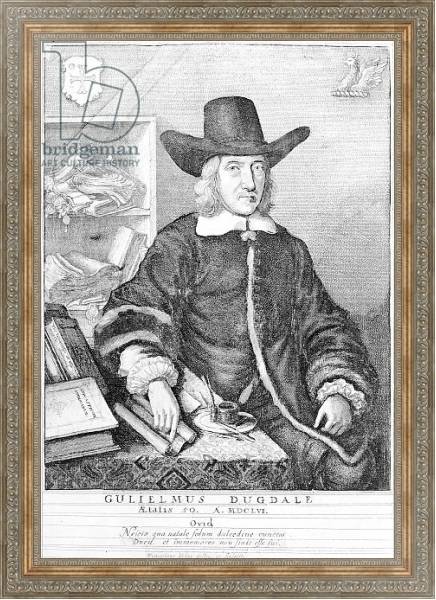 Постер William Dugdale, 1656 с типом исполнения На холсте в раме в багетной раме 484.M48.310