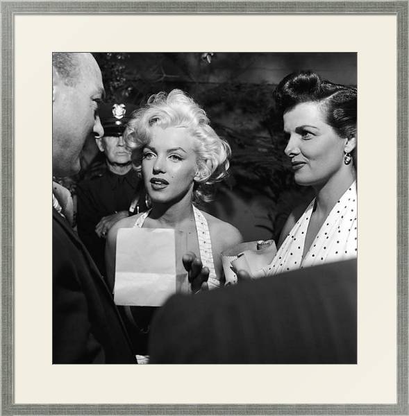 Постер Monroe, Marilyn 141 с типом исполнения Под стеклом в багетной раме 1727.2510