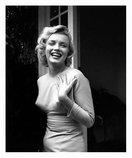 Постер Monroe, Marilyn 130 с типом исполнения На холсте в раме в багетной раме 221-03
