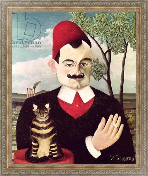 Постер Portrait of Pierre Loti c.1891 с типом исполнения На холсте в раме в багетной раме 484.M48.310