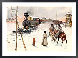 Постер Хаенен Фредерик де The Trans-Siberian Railway