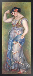 Постер Ренуар Пьер (Pierre-Auguste Renoir) Танцовщица с кастаньетами