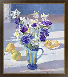 Постер Истон Тимоти (совр) Spring Flowers and Lemons, 1994