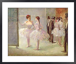 Постер Форейн Луи Dancers in the Wings at the Opera, c.1900