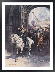 Постер Хаенен Фредерик де The Spassky Gate of the Kremlin