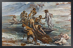 Постер Рубенс Петер (Pieter Paul Rubens) Чудесный улов 2