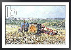 Постер Дисент Мартин (совр) Harvesting Tractor, 1995