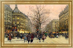Постер Гальен-Лалу Эжен Гранд Бульвар. Париж