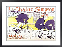 Постер Тулуз-Лотрек Анри (Henri Toulouse-Lautrec) The Simpson Chain, 1896