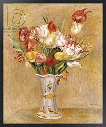 Постер Ренуар Пьер (Pierre-Auguste Renoir) Tulips 1