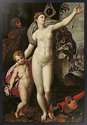 Постер Баккер Якоб Venus and Cupid 5