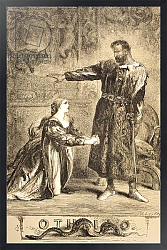 Постер Гиберрт Джон Сэр Othello, 1890