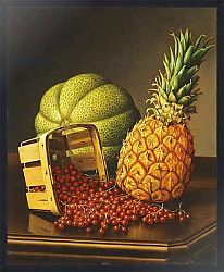 Постер Прентис Леви Tabletop Still Life with Fruit,