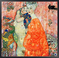 Постер Климт Густав (Gustav Klimt) Подруги