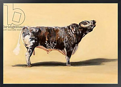 Постер Сандерс Франческа (совр) Longhorn bull, 2016