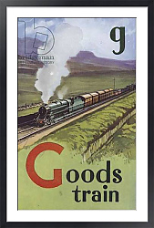 Постер Школа: Английская 20в. G, Goods train
