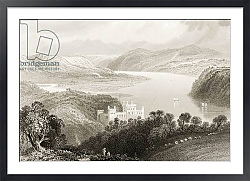 Постер Бартлет Уильям (последователи, грав) Valley of the Blackwater between Youghal and Lismore, Ireland, 1860s