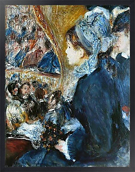 Постер Ренуар Пьер (Pierre-Auguste Renoir) At the Theatre, 1876-7