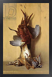Постер Одри Жан-Батист Still Life with a Hare, a Pheasant and a Red Partridge, 1753