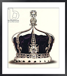 Постер Школа: Английская 20в. Государственная корона королевы Марии из Королевских драгоценностей Англии, 1919 г
