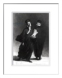 Постер Даумер Оноре (дет) Two Lawyers, c.1862