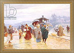 Постер Касаткин Николай The Train has arrived, 1894