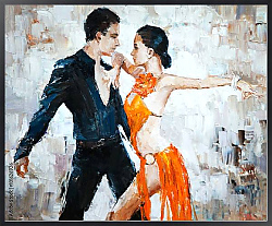 Постер Танцоры танго