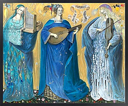 Постер Павлова Анелия (совр) Meditations on the Holy Trinity - after the music of Olivier Messiaen, 2007,