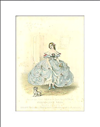 Постер Crinoline 1859. Poor Tiney, Good Bye Tiney Dear, I Shant Have Room For You in the Carriage 1