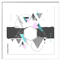 Постер Современная геометрическая абстракция 24