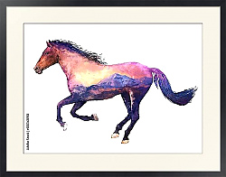 Постер Конь и равнина
